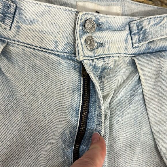 7 For All Mankind Ballon Tab Pant Isadora Light Wash Jeans Size 26 - Picture 7 of 12